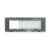 Panou Intrerupator Dublu + Dublu cu Priza LIVOLO din Sticla, Standard Italian - 6/7M SmartElectro IntelligentHouse