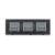 Intrerupator Dublu + Dublu + Dublu cu Touch LIVOLO cu Rama Din Sticla, Standard Italian, 6M SmartElectro IntelligentHouse