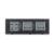 Intrerupator Dublu + Dublu + Priza LIVOLO cu Rama Din Sticla, Standard Italian, 6M SmartElectro IntelligentHouse