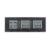 Intrerupator Dublu + Dublu + Priza LIVOLO cu Rama Din Sticla, Standard Italian, 6M SmartElectro IntelligentHouse