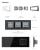 Intrerupator Dublu + Dublu + Priza LIVOLO cu Rama Din Sticla, Standard Italian, 6M SmartElectro IntelligentHouse