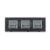 Intrerupator Simplu + Simplu + Simplu cu Touch LIVOLO cu Rama Din Sticla, Standard Italian, 6M SmartElectro IntelligentHouse