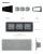 Intrerupator Simplu + Simplu + Simplu cu Touch LIVOLO cu Rama Din Sticla, Standard Italian, 6M SmartElectro IntelligentHouse