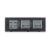 Intrerupator Simplu + Simplu + Priza LIVOLO cu Rama Din Sticla, Standard Italian, 6M SmartElectro IntelligentHouse