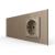 Intrerupator Simplu + Simplu + Priza LIVOLO cu Rama Din Sticla, Standard Italian, 6M SmartElectro IntelligentHouse