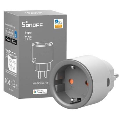 Priza inteligenta Sonoff S60TPF cu Monitorizare Consum, Wi-Fi, Programare si Control SmartElectro IntelligentHouse