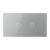 Intrerupator Simplu + Simplu cu Touch LIVOLO cu Rama Din Sticla, Standard Italian, 4M SmartElectro IntelligentHouse