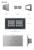 Intrerupator Simplu + Simplu cu Touch LIVOLO cu Rama Din Sticla, Standard Italian, 4M SmartElectro IntelligentHouse