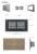 Intrerupator Dublu + Dublu cu Touch LIVOLO cu Rama Din Sticla, Standard Italian, 4M SmartElectro IntelligentHouse