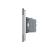 Intrerupator Simplu + Priza LIVOLO cu Rama Din Sticla, Standard Italian, 4M SmartElectro IntelligentHouse