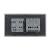 Intrerupator Simplu + Priza LIVOLO cu Rama Din Sticla, Standard Italian, 4M SmartElectro IntelligentHouse