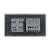 Intrerupator Simplu Cap Scara / Cruce + Priza LIVOLO cu Rama Din Sticla, Standard Italian, 4M SmartElectro IntelligentHouse