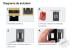 Intrerupator Simplu cu Touch Livolo cu Rama Din Sticla 1M, Zigbee EC SmartElectro IntelligentHouse