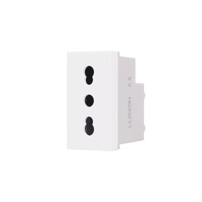 Modul Priza Simpla Ingusta LUXION, Standard Italian SmartElectro IntelligentHouse