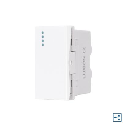 Modul Intrerupator Simplu Cap-Scara Mecanic 1M LUXION, Standard Italian SmartElectro IntelligentHouse