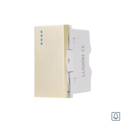 Modul Buton Revenire Mecanic (Sonerie) 1M LUXION, Standard Italian SmartElectro IntelligentHouse