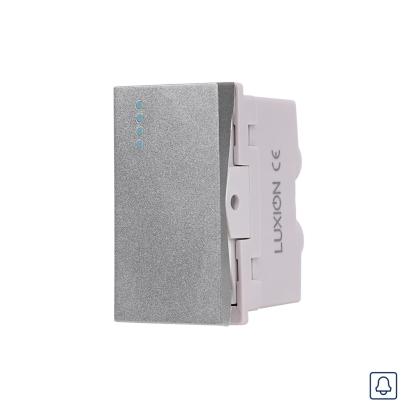 Modul Buton Revenire Mecanic (Sonerie) 1M LUXION, Standard Italian SmartElectro IntelligentHouse