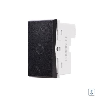 Modul Intrerupator Mecanic Jaluzele 1M LUXION, Standard Italian SmartElectro IntelligentHouse