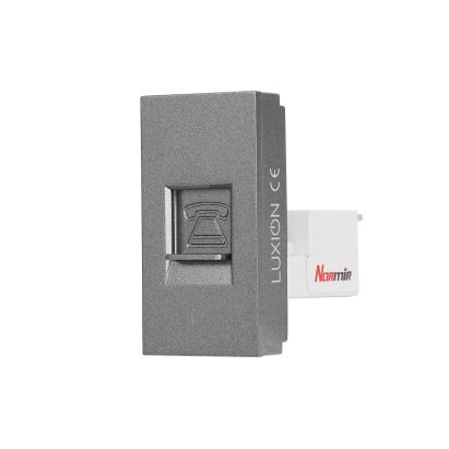 Modul Priza Telefon 1M LUXION, Standard Italian SmartElectro IntelligentHouse