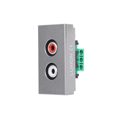 Modul Priza Audio 1M LUXION, Standard Italian SmartElectro IntelligentHouse