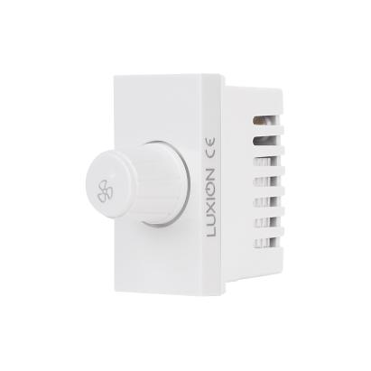 Modul Comutator Pentru Ventilator 1M LUXION, Standard Italian SmartElectro IntelligentHouse