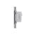 Intrerupator Simplu Cap Scara Mecanic LUXION cu Rama din Sticla, Standard Italian, 3M SmartElectro IntelligentHouse