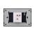 Intrerupator Simplu Cap Scara Mecanic LUXION cu Rama din Sticla, Standard Italian, 3M SmartElectro IntelligentHouse