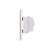 Priza Tripla cu Rama din Sticla LUXION, Standard Italian, 6M SmartElectro IntelligentHouse