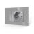 Intrerupator Dublu + Priza cu Rama din Sticla LUXION, Standard Italian, 3M SmartElectro IntelligentHouse