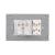 Intrerupator Dublu Cap Scara + Priza cu Rama din Sticla LUXION, Standard Italian, 3M SmartElectro IntelligentHouse