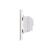 Intrerupator Dublu Cap Scara + Priza cu Rama din Sticla LUXION, Standard Italian, 3M SmartElectro IntelligentHouse