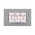 Intrerupator Mecanic 6 Posturi LUXION cu Rama din Sticla, Standard Italian, 3M SmartElectro IntelligentHouse