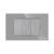 Intrerupator Simplu Cruce Mecanic 1M si 2 Taste False LUXION cu Rama din Sticla, Standard Italian, 3M SmartElectro IntelligentHouse