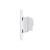 Priza Simpla si 1 Tasta Falsa cu Rama din Sticla LUXION, Standard Italian, 3M SmartElectro IntelligentHouse