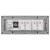 Priza Dubla Schuko + TV + Internet cu Rama din Sticla LUXION, Standard Italian, 6M SmartElectro IntelligentHouse