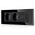 Priza Dubla Schuko + TV + Internet cu Rama din Sticla LUXION, Standard Italian, 6M SmartElectro IntelligentHouse