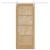 Ușa Glisantă  cu Set de Hardware 83x202 cm Lemn Solid din Pin, Ușa Interioară  'ORKDAL'83x202x4 cm Lemn Solid din Pin GartenMobel Dekor