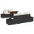 Set de Sofa de Grădină cu Pernițe Ratan Polimer Negru GartenMobel Dekor