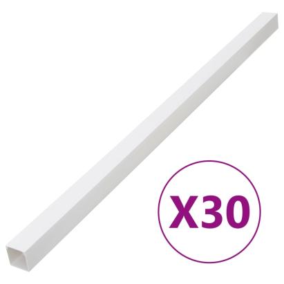 Șine de cabluri, 33x33 mm, 30 m, PVC GartenMobel Dekor