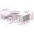 Set sofa grădină  cu 9 piese și perne bej din ratan poly acacia, Sofa grădină  cu 2 locuri și perne bej din ratan poly, Set dining grădină  cu 3 piese și perne bej din ratan poly acacia GartenMobel Dekor
