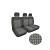Huse Auto Textil 2+1 Premium Scaun Sofer si Bancheta Stanga, burete 10mm + 5mm Cod: ART105 Automotive TrustedCars