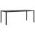 Set dining grădină  7 piese negru ratan polimeric, Scaune grădină  cu perne - Set 2 piese în negru ratan polimeric GartenMobel Dekor