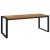 Set Dining Grădină  7 Piese Negru Poly Rattan Acacia, Scaune Grădină Stivuibile  cu Perne 2 buc Negru Poly Rattan GartenMobel Dekor