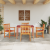 Set de dining pentru grădină, 5 piese, din lemn masiv de acacia GartenMobel Dekor