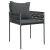 Set de mobilier pentru grădină cu 7 piese și perne Poliratan negru GartenMobel Dekor