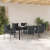 Set de mobilier pentru grădină cu 7 piese și perne Poliratan negru GartenMobel Dekor