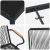Set de mese de grădină 5 piese Negru Rattan PVC GartenMobel Dekor