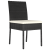Set de Dining pentru Grădină 5 Piese Negru Poliratan GartenMobel Dekor
