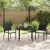 Set de dining pentru grădină 3 piese Negru Poliratan GartenMobel Dekor