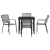 Set de Dining pentru Grădină 5 Piese Oțel Antracit GartenMobel Dekor